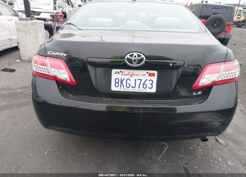 2010 TOYOTA CAMRY LE VIN: 4T4BF3EK9AR081790