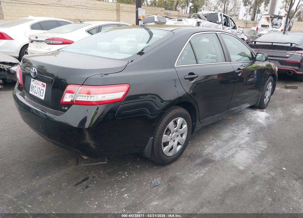 2010 TOYOTA CAMRY LE VIN: 4T4BF3EK9AR081790