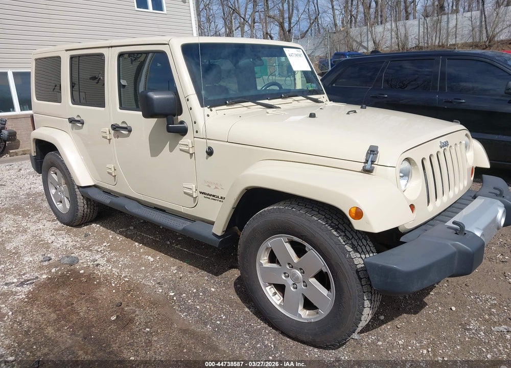 2011 JEEP WRANGLER UNLIMITED SAHARA VIN: 1J4BA5H1XBL638168