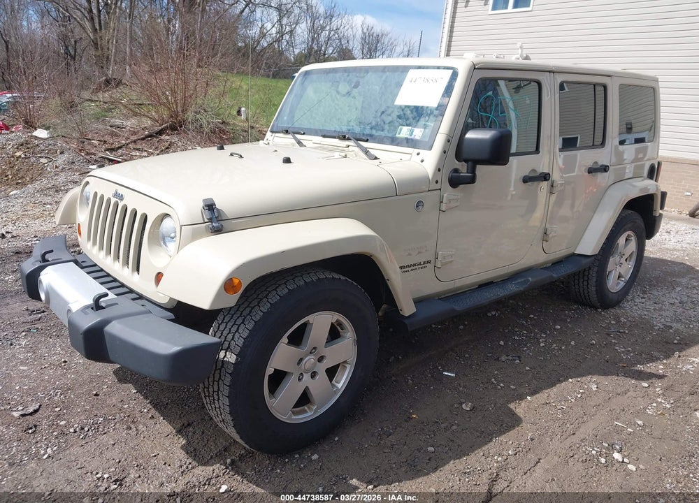2011 JEEP WRANGLER UNLIMITED SAHARA VIN: 1J4BA5H1XBL638168