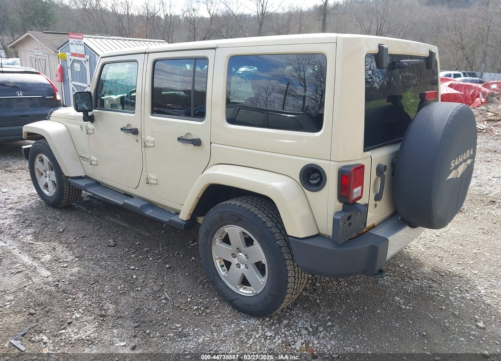 2011 JEEP WRANGLER UNLIMITED SAHARA VIN: 1J4BA5H1XBL638168