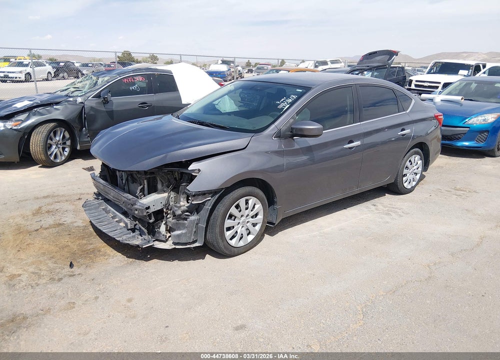 2019 NISSAN SENTRA S VIN: 3N1AB7AP1KY336738