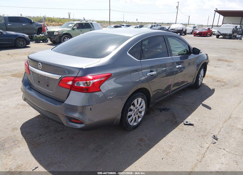 2019 NISSAN SENTRA S VIN: 3N1AB7AP1KY336738