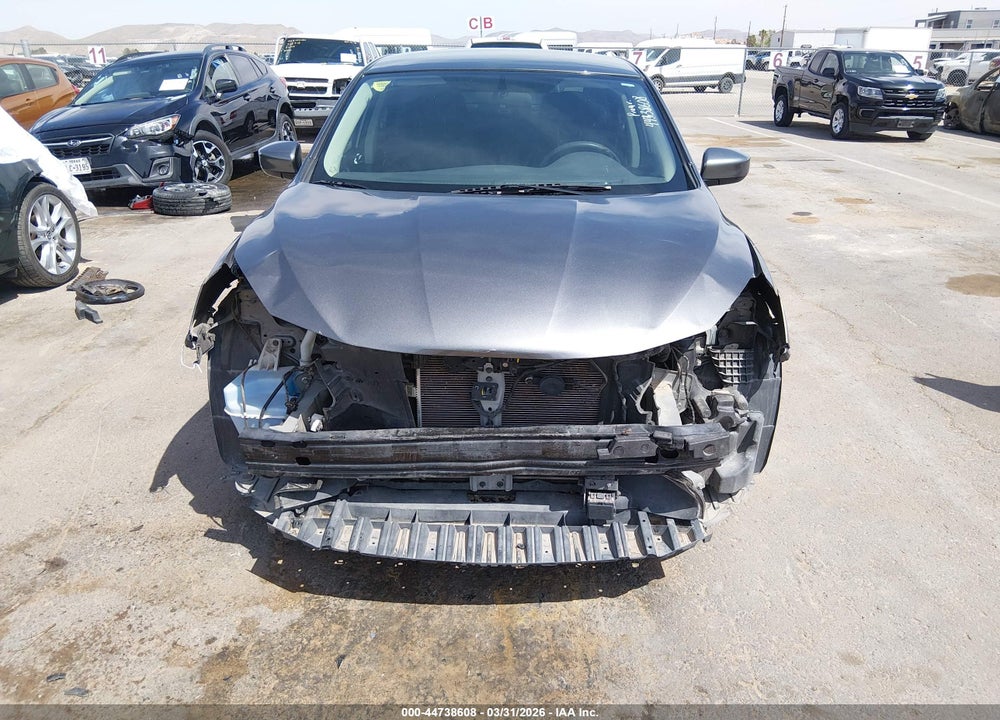 2019 NISSAN SENTRA S VIN: 3N1AB7AP1KY336738