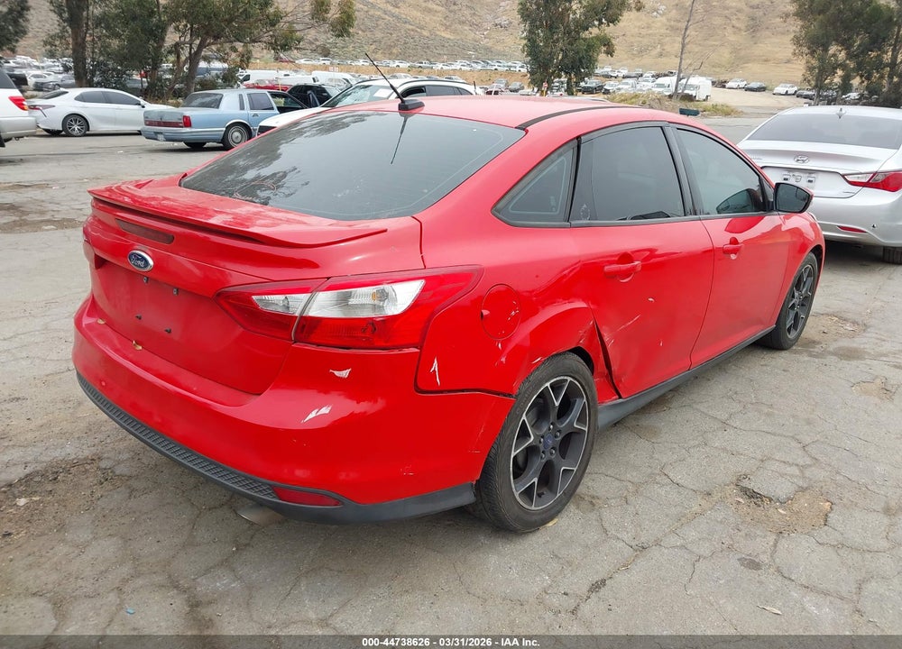 2014 FORD FOCUS SE VIN: 1FADP3F24EL118670