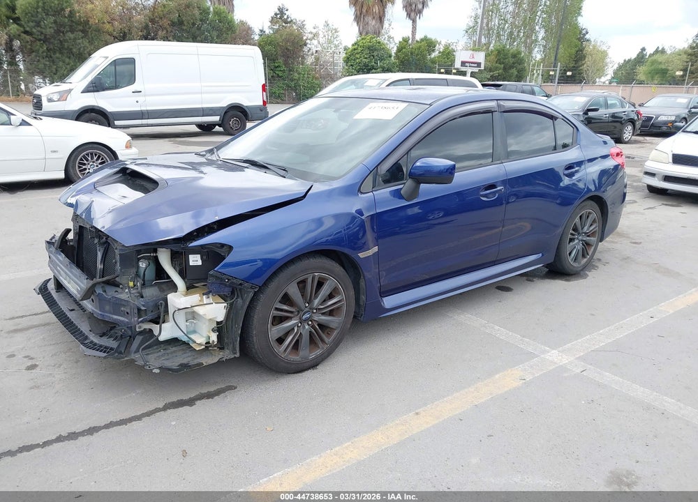 2016 SUBARU WRX VIN: JF1VA1B66G9830309