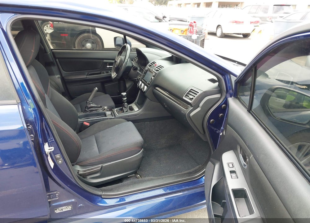 2016 SUBARU WRX VIN: JF1VA1B66G9830309