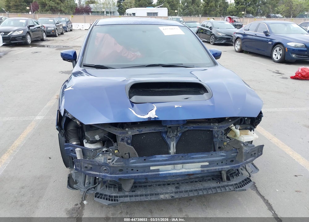 2016 SUBARU WRX VIN: JF1VA1B66G9830309