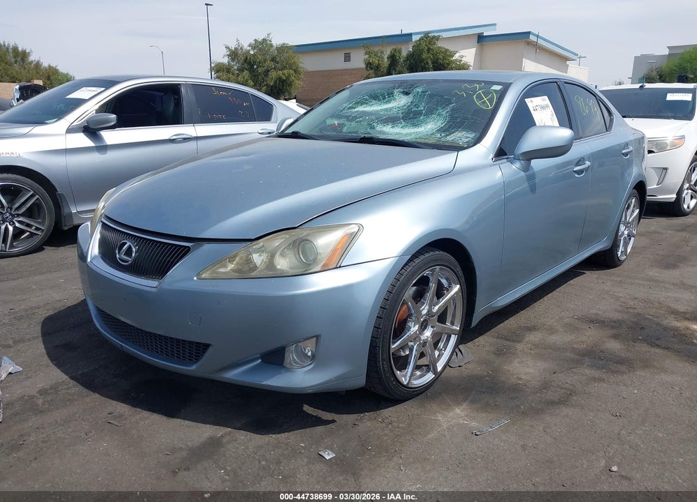 2007 LEXUS IS 250 VIN: JTHBK262X75050195
