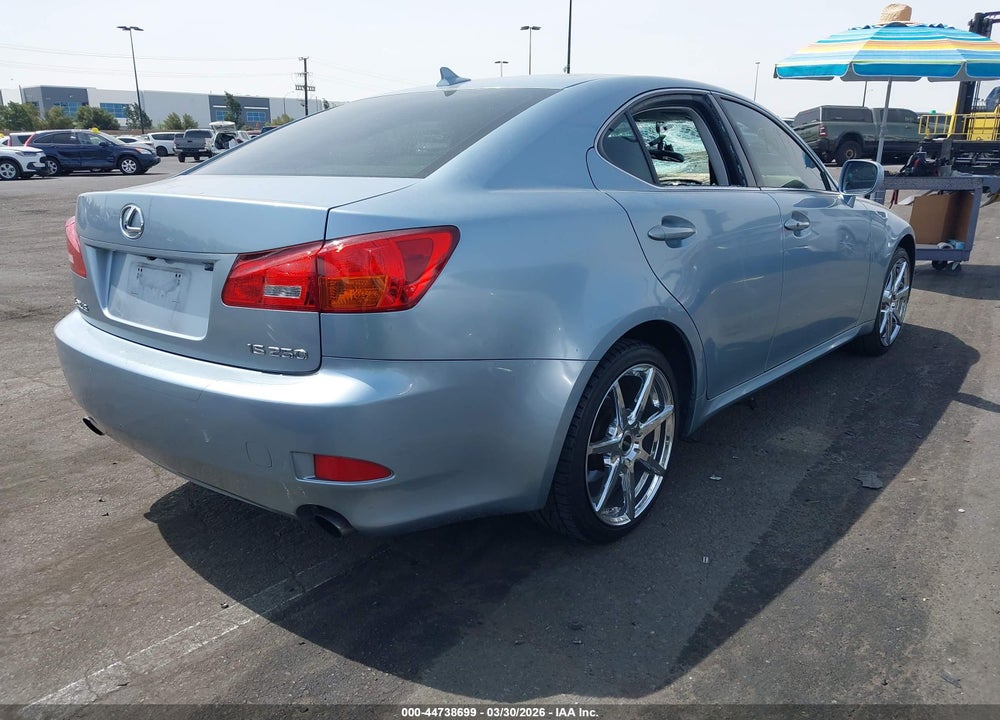 2007 LEXUS IS 250 VIN: JTHBK262X75050195