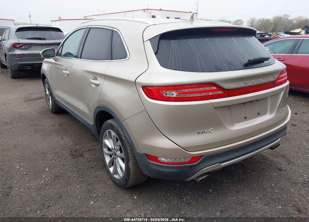 2017 LINCOLN MKC SELECT VIN: 5LMTJ2DHXHUL44535