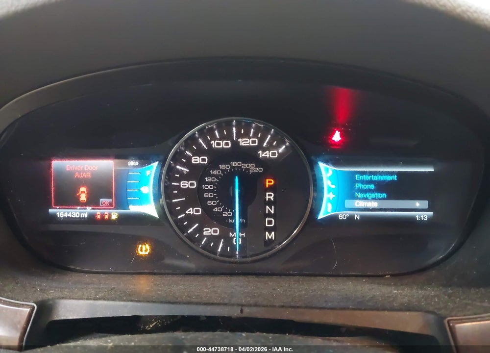 2011 FORD EDGE LIMITED VIN: 2FMDK4KC3BBA04955