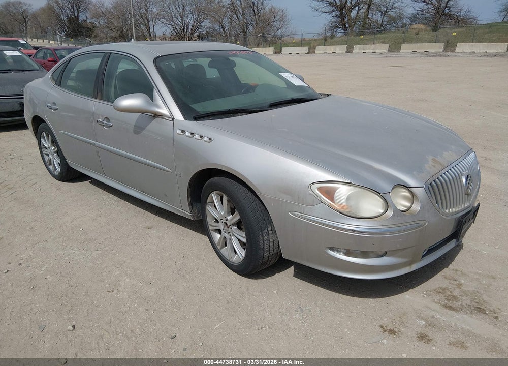2008 BUICK LACROSSE SUPER VIN: 2G4WN58C781313856