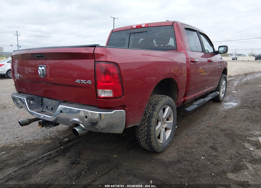 2012 RAM 1500 SLT VIN: 1C6RD7LT8CS349420