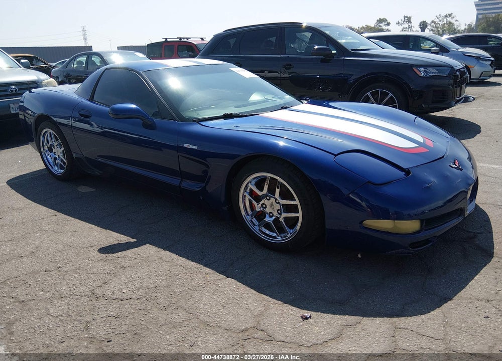 2004 CHEVROLET CORVETTE Z06 HARDTOP VIN: 1G1YY12S045115585