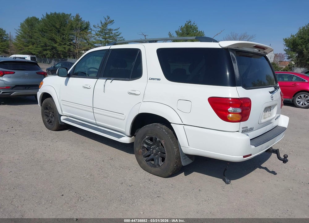 2003 TOYOTA SEQUOIA LIMITED V8 VIN: 5TDBT48AX3S173014