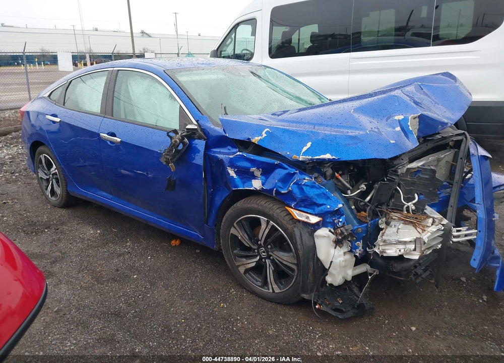 2016 HONDA CIVIC TOURING VIN: 19XFC1F95GE213833