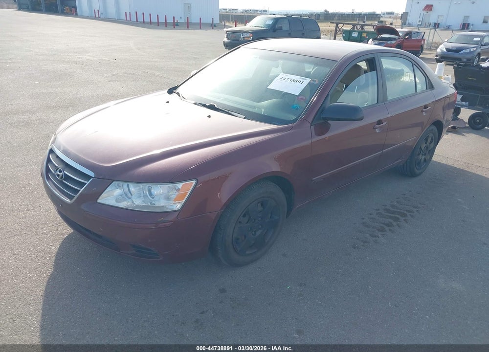 2009 HYUNDAI SONATA GLS VIN: 5NPET46C19H404107