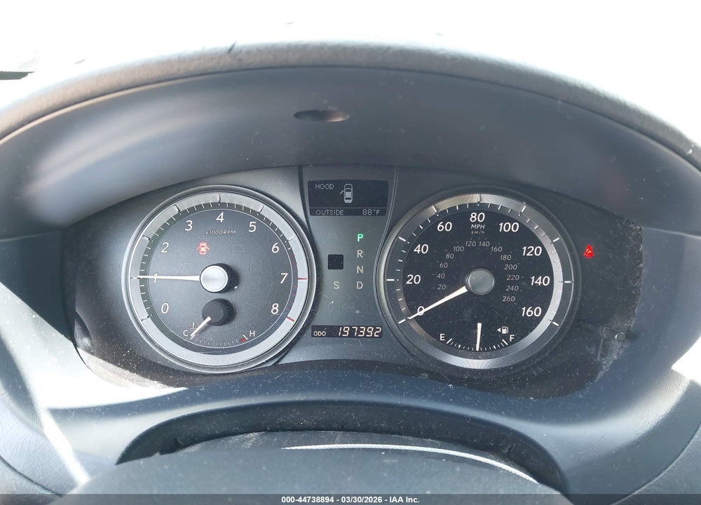 2007 LEXUS ES 350 VIN: JTHBJ46G872076886