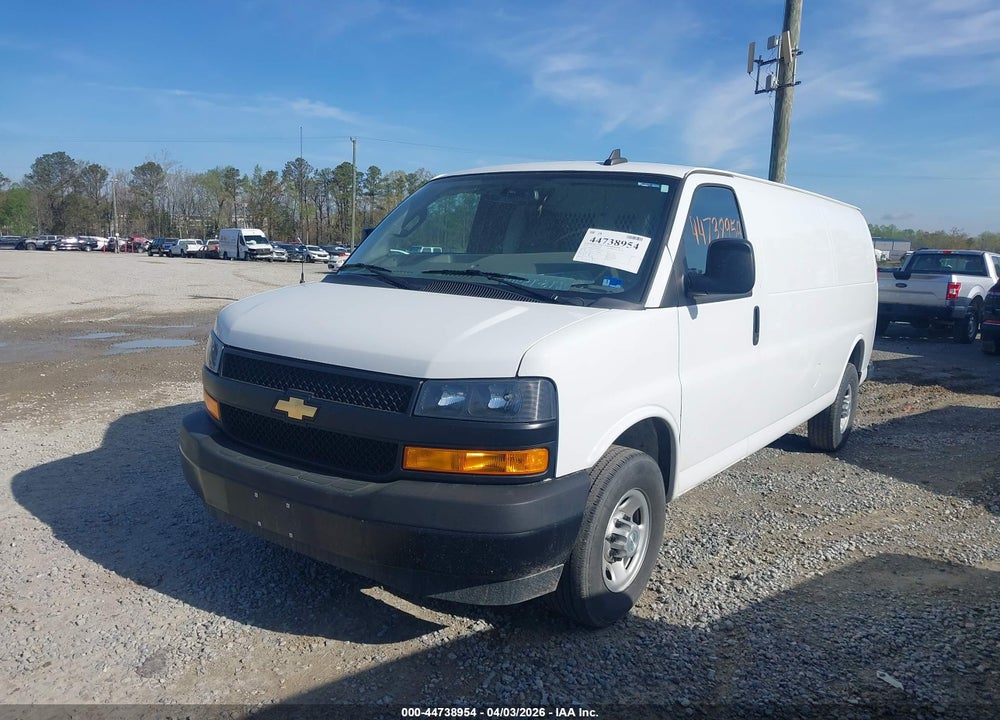 2023 CHEVROLET EXPRESS CARGO RWD 2500 EXTENDED WHEELBASE WT VIN: 1GCWGBFP1P1101865