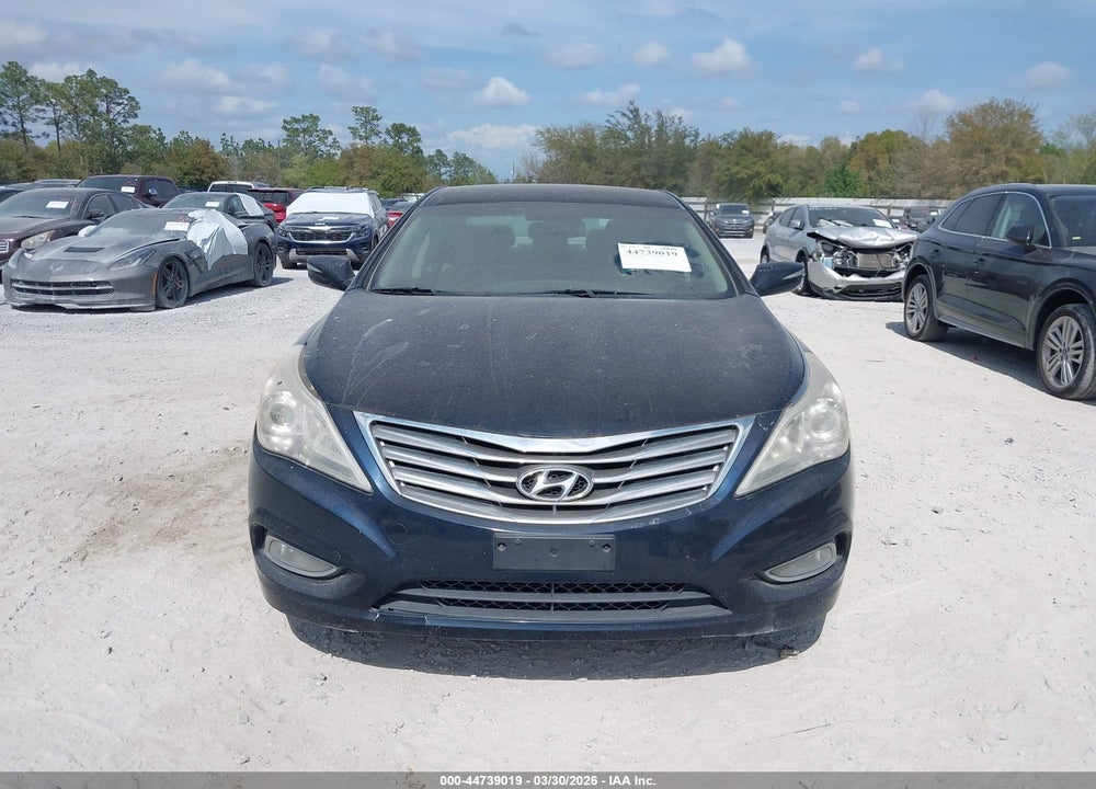 2013 HYUNDAI AZERA VIN: KMHFG4JG3DA223346