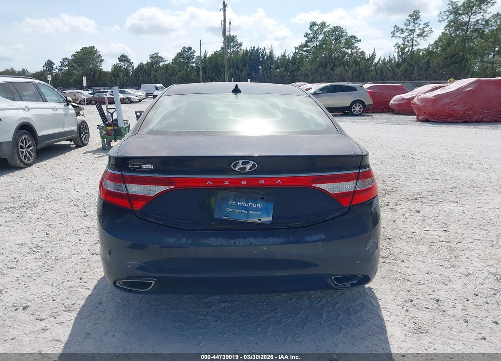 2013 HYUNDAI AZERA VIN: KMHFG4JG3DA223346