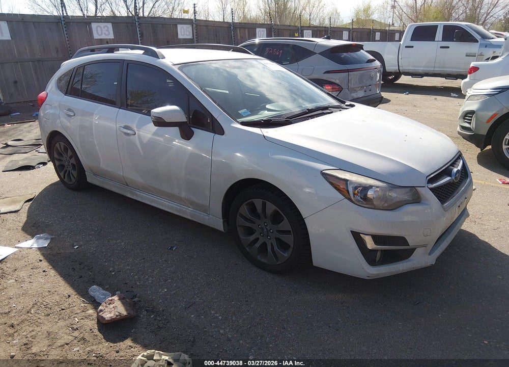 2016 SUBARU IMPREZA 2.0I SPORT LIMITED VIN: JF1GPAU67GH250237