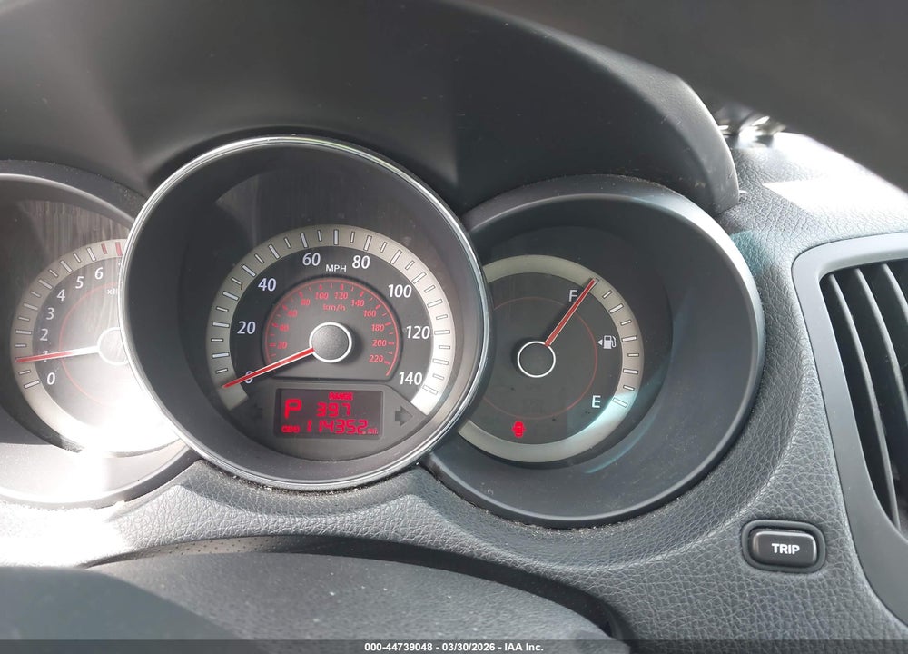 2013 KIA FORTE EX VIN: KNAFU4A26D5679946
