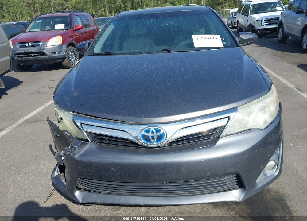 2013 TOYOTA CAMRY HYBRID XLE VIN: 4T1BD1FK3DU078472