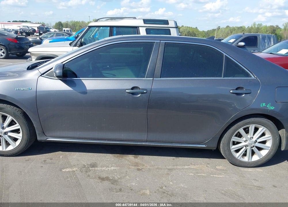 2013 TOYOTA CAMRY HYBRID XLE VIN: 4T1BD1FK3DU078472