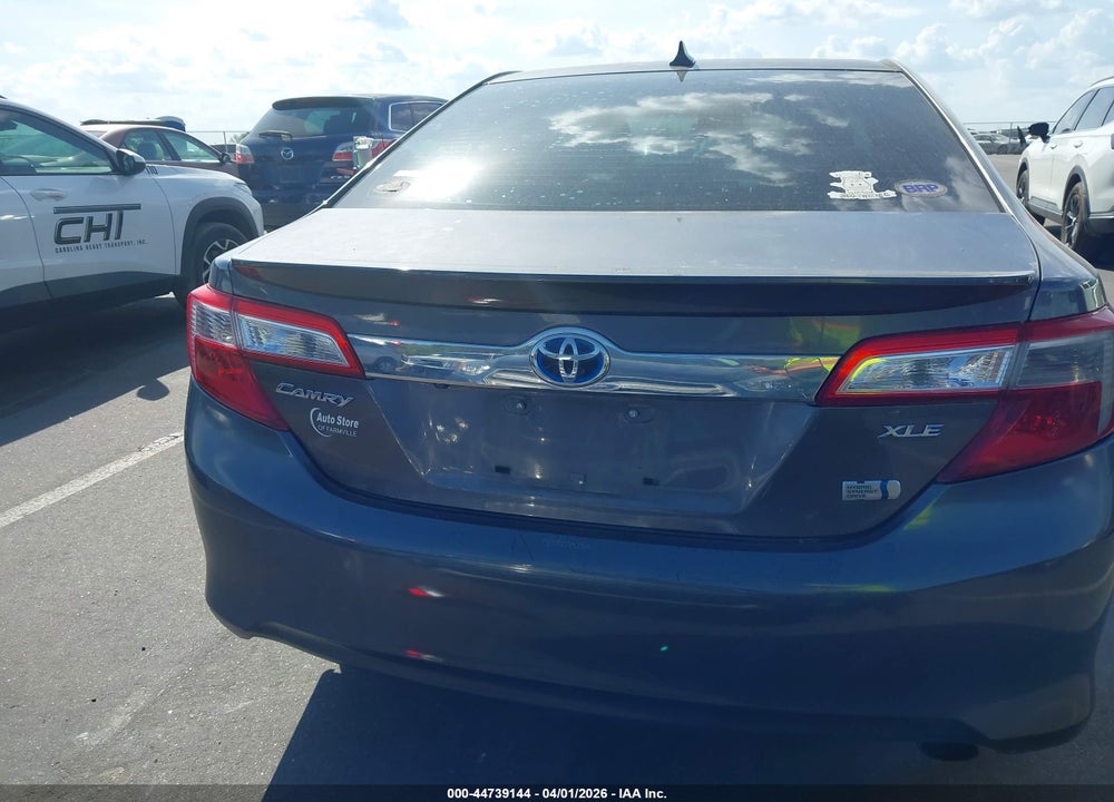 2013 TOYOTA CAMRY HYBRID XLE VIN: 4T1BD1FK3DU078472