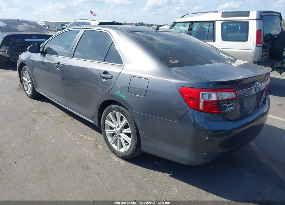 2013 TOYOTA CAMRY HYBRID XLE VIN: 4T1BD1FK3DU078472