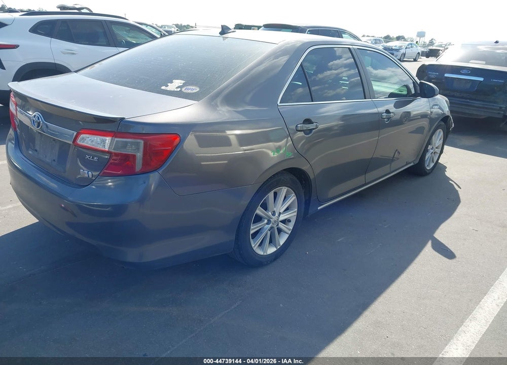 2013 TOYOTA CAMRY HYBRID XLE VIN: 4T1BD1FK3DU078472
