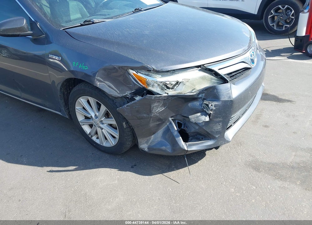 2013 TOYOTA CAMRY HYBRID XLE VIN: 4T1BD1FK3DU078472