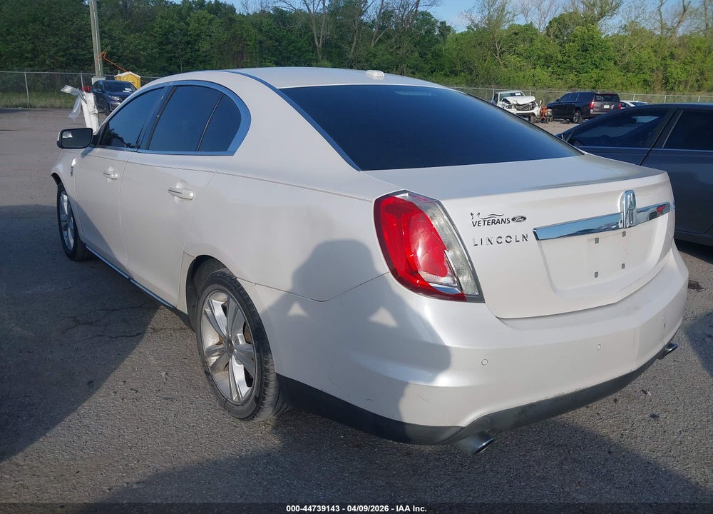 2012 LINCOLN MKS VIN: 1LNHL9DR5CG802932