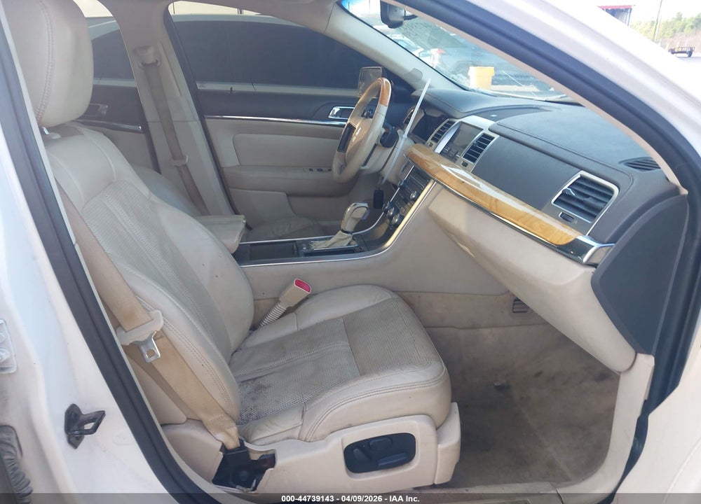 2012 LINCOLN MKS VIN: 1LNHL9DR5CG802932