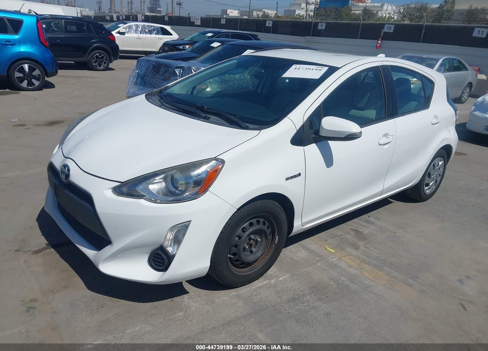 2015 TOYOTA PRIUS C ONE VIN: JTDKDTB36F1586020