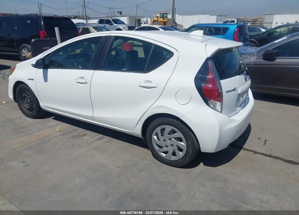 2015 TOYOTA PRIUS C ONE VIN: JTDKDTB36F1586020