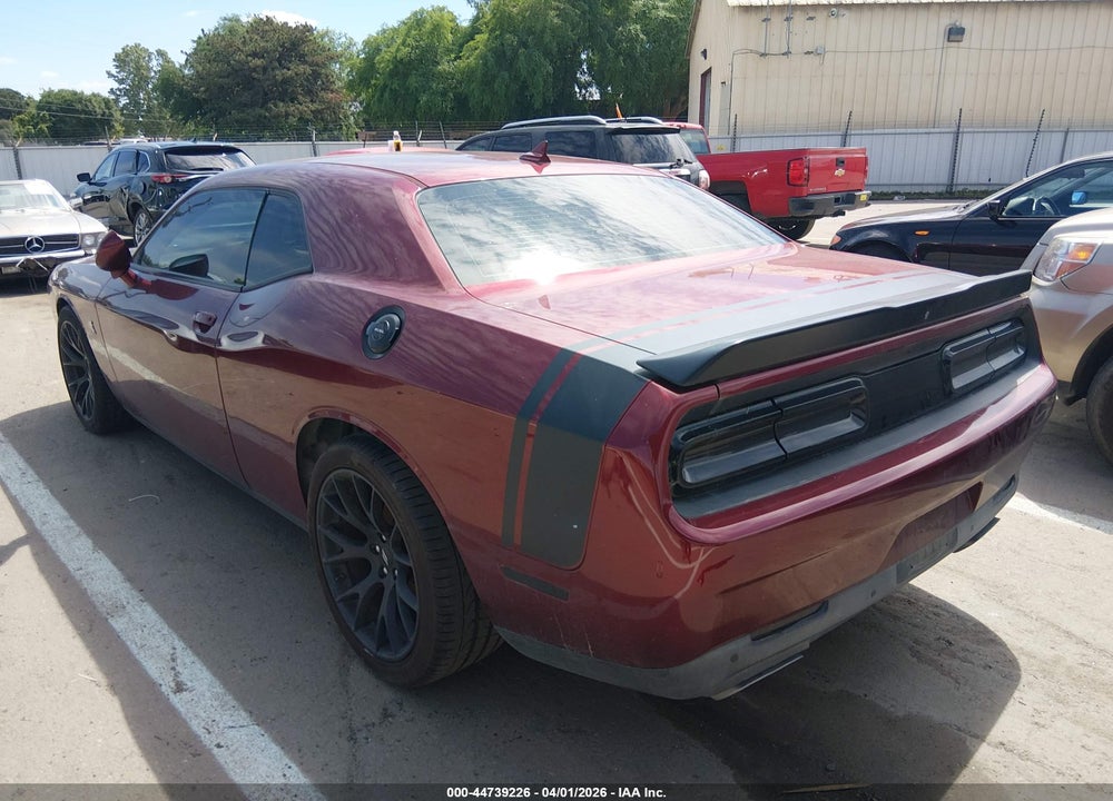 2019 DODGE CHALLENGER R/T SCAT PACK VIN: 2C3CDZFJ0KH656465