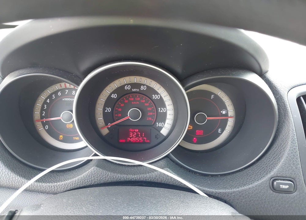 2010 KIA FORTE EX VIN: KNAFU4A2XA5293235