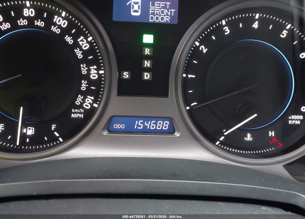 2007 LEXUS IS 250 VIN: JTHCK262972015914