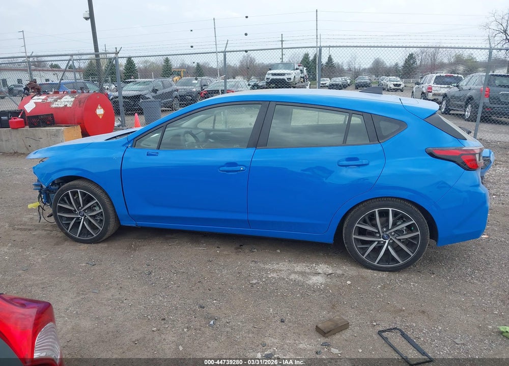 2025 SUBARU IMPREZA SPORT 5-DOOR VIN: JF1GUAFC4S8211870
