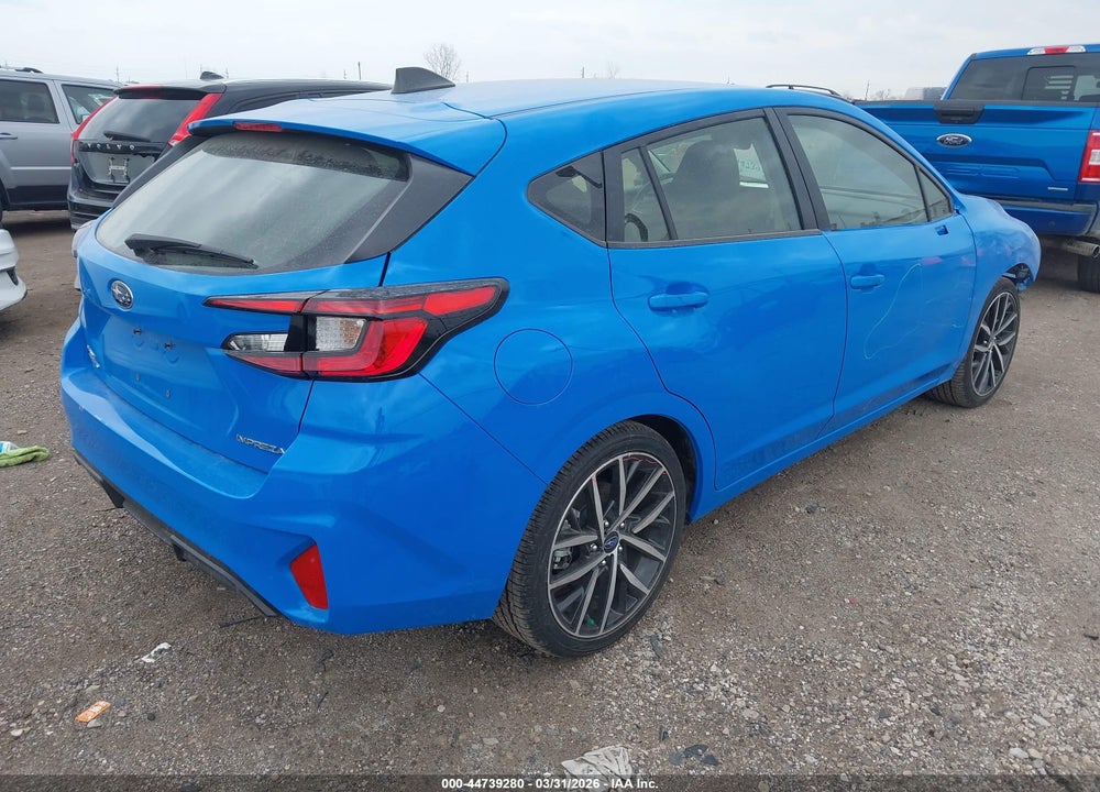 2025 SUBARU IMPREZA SPORT 5-DOOR VIN: JF1GUAFC4S8211870