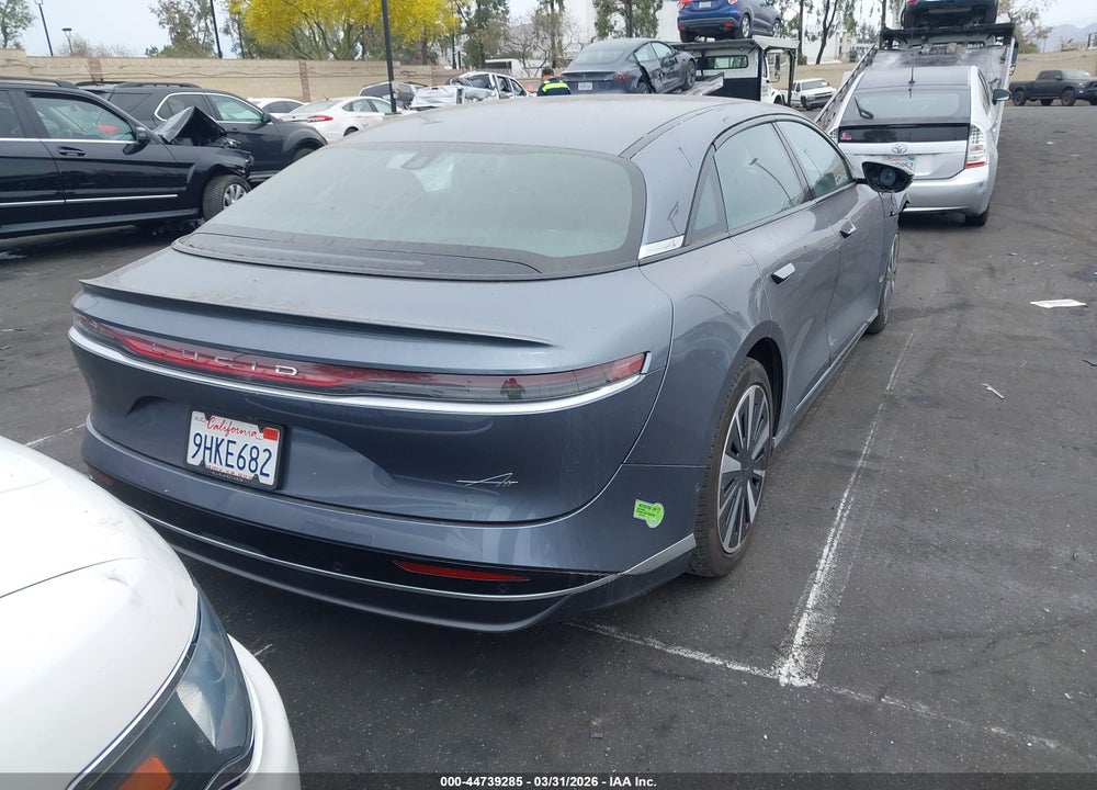 2023 LUCID AIR PURE VIN: 50EA1PFA8PA021009