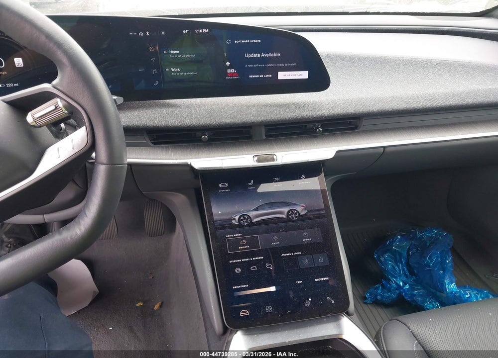 2023 LUCID AIR PURE VIN: 50EA1PFA8PA021009