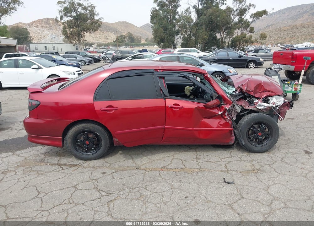 2008 TOYOTA COROLLA S VIN: 1NXBR30EX8Z998363