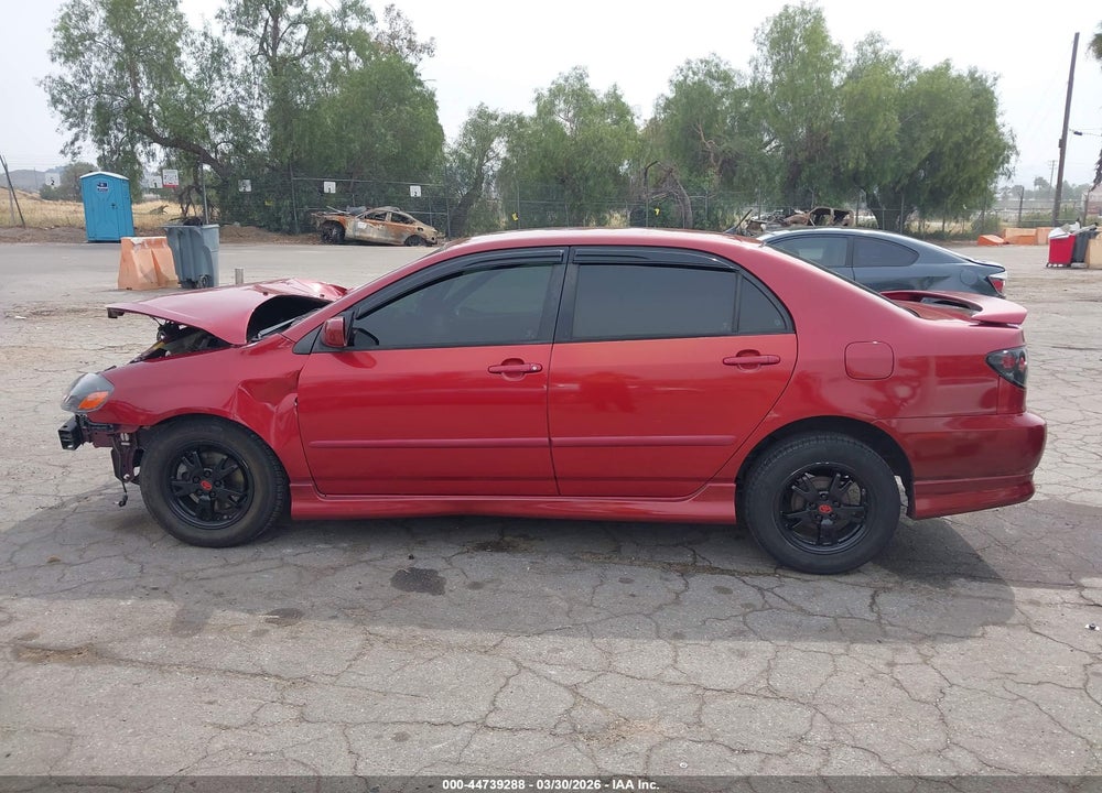 2008 TOYOTA COROLLA S VIN: 1NXBR30EX8Z998363