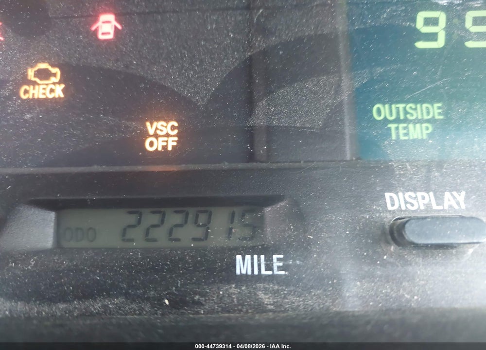 2000 TOYOTA AVALON XLS VIN: 4T1BF28B7YU114196