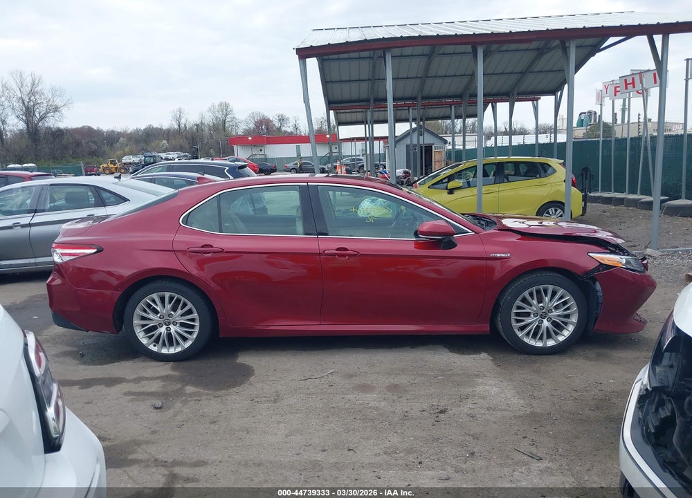 2020 TOYOTA CAMRY XLE HYBRID VIN: 4T1F31AKXLU014181