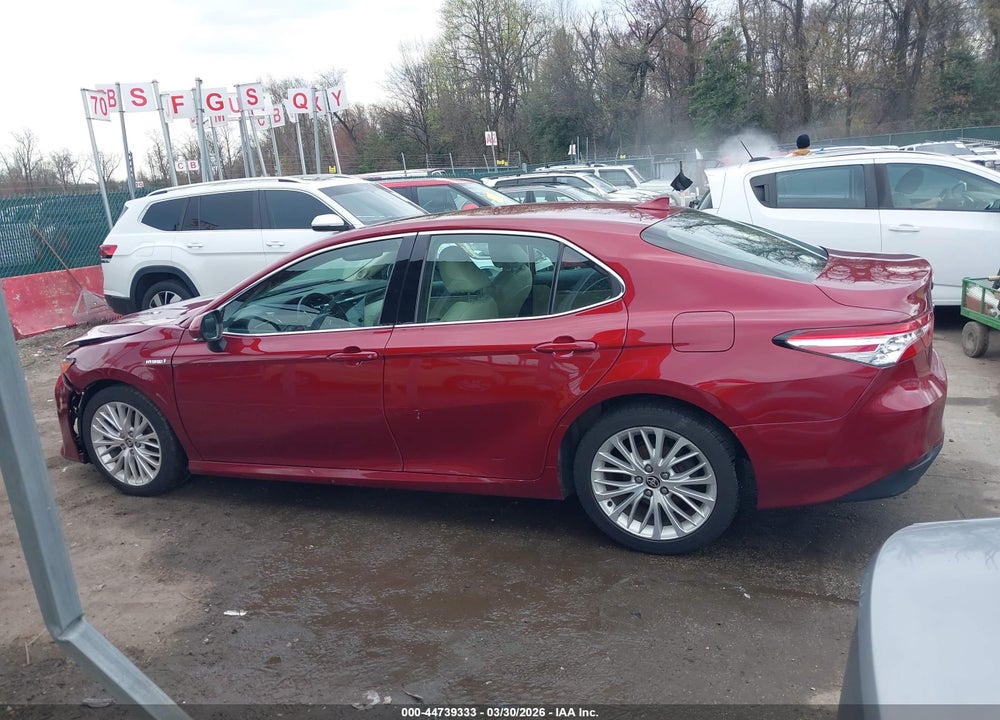 2020 TOYOTA CAMRY XLE HYBRID VIN: 4T1F31AKXLU014181